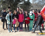 2013年1月13日徒步马峦山聚会照片